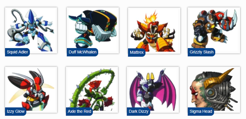 Illustration for article titled Capcom Ditches Guns N’ Roses Boss Names For Mega Man X Collection